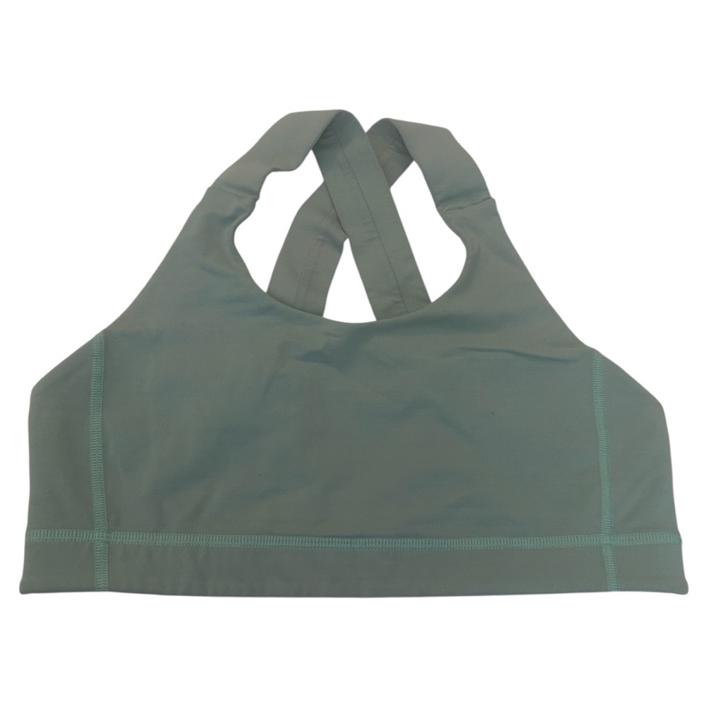 Lululemon criss cross racerback sports bra mint sage